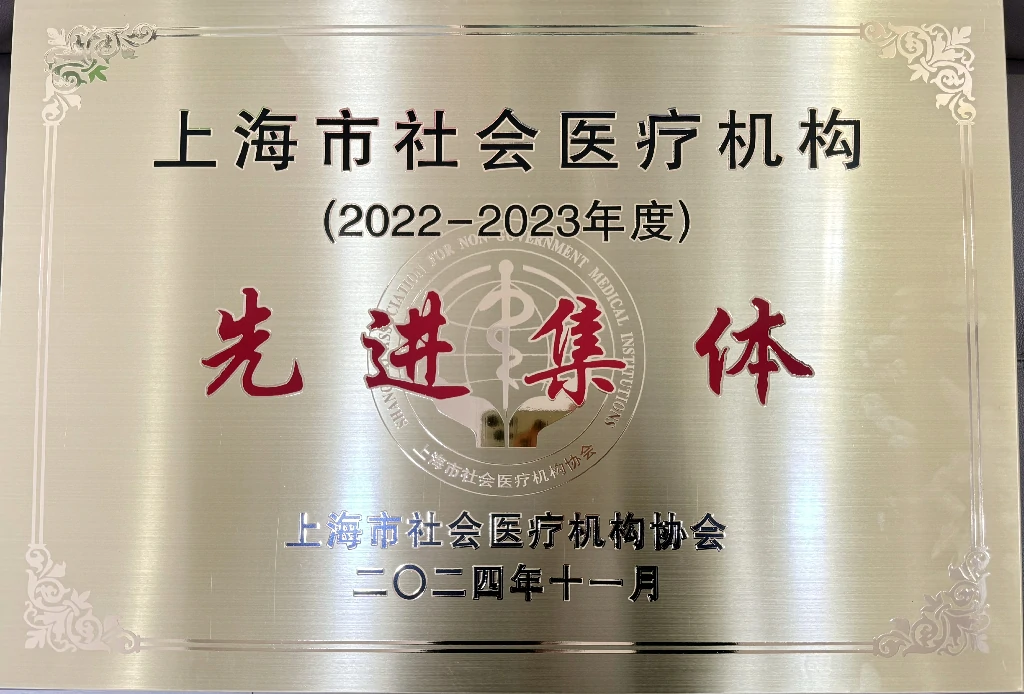 上海市社会医疗机构（2022-2023年度）先进集体